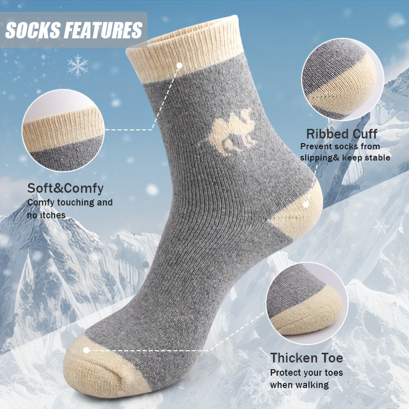 5 пар термозимних носков, утол – обзор и цена Thermal Sock Winter