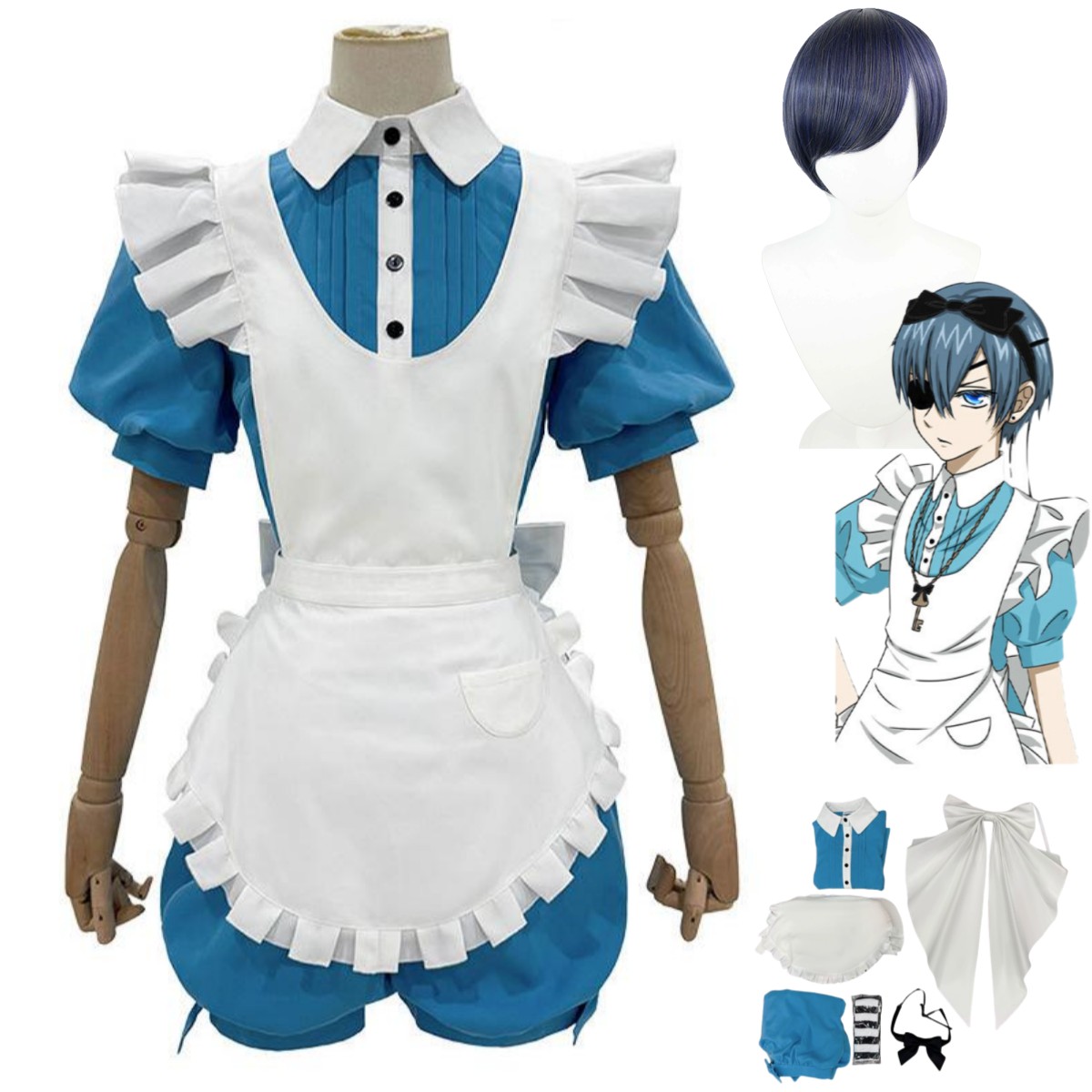 Костюм для косплея Аниме Курош – обзор и цена Dress Sock Men