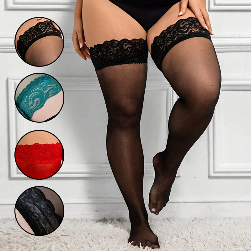 Женские чулки до бедра больших – обзор и цена Thigh High Sock Stay Up