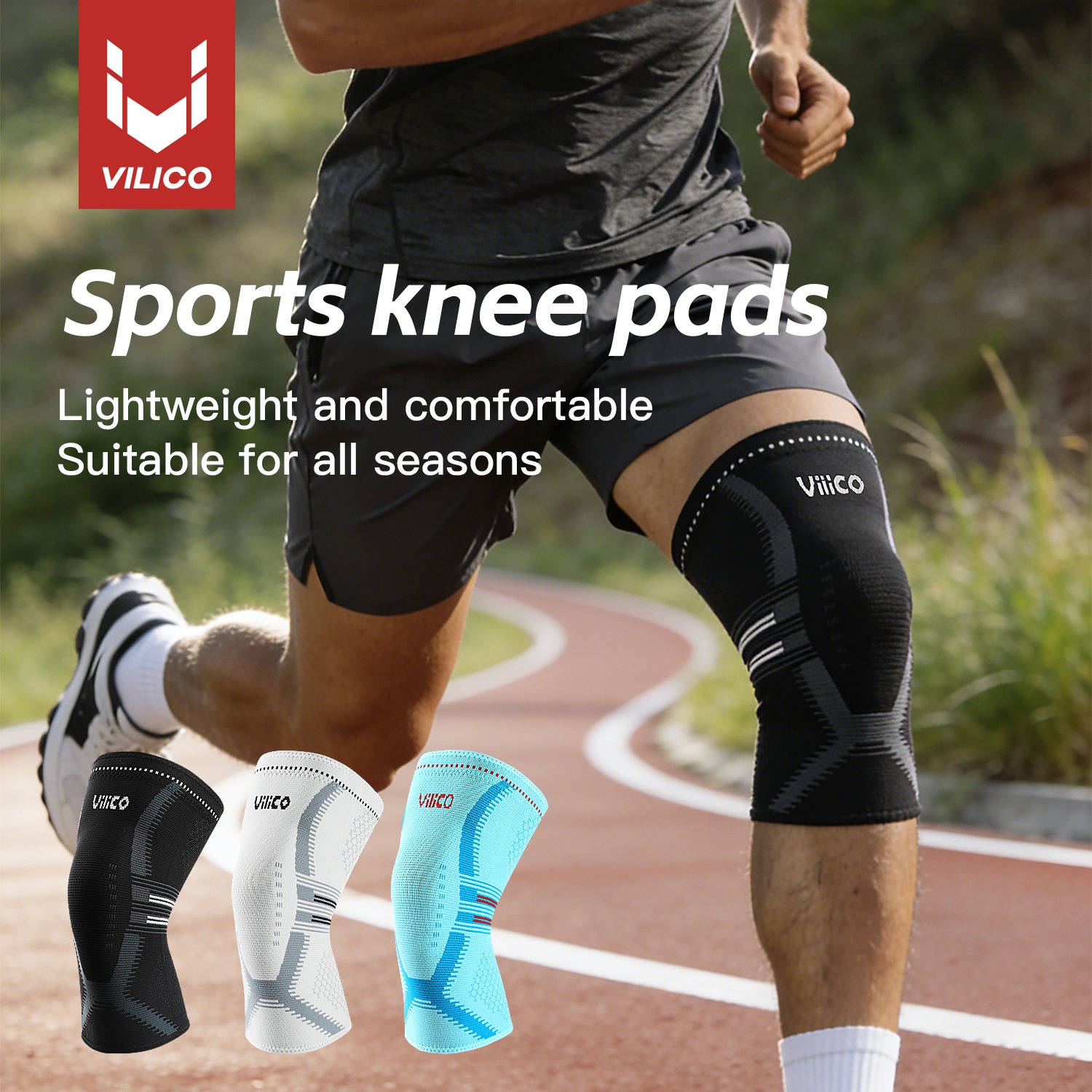 1 шт. Наколенник для женщин и  – обзор и цена Compression Sleeve Calf